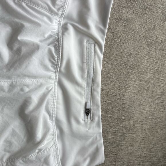 White Workout Shorts - Picture 4 of 4